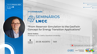Ciclo de Palestras PPG: “From Reservoir Simulation to the GeoTwin Concept for Energy Transition Applications”