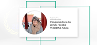Pesquisadora do LNCC recebe medalha AB3C