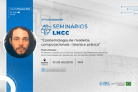 Seminário PPG: “Epistemologia de modelos computacionais - teoria e prática”