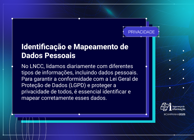 Identificação e Mapeamento de Dados Pessoais