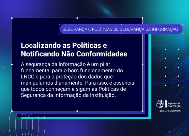 Localizando as Políticas e Notificando Não Conformidades