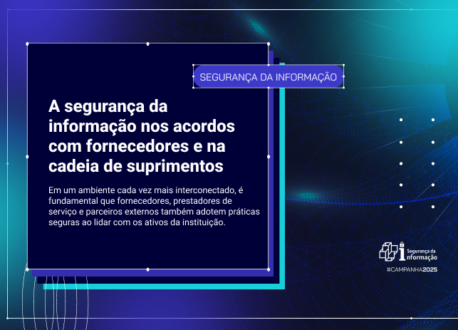 A segurança da informação nos acordos com fornecedores e na cadeia de suprimentos