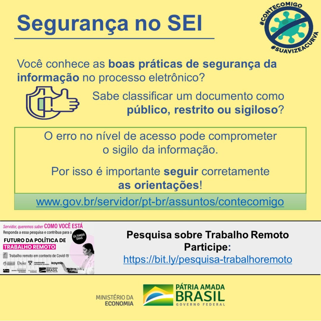 Segurança do SEI