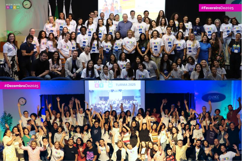 LNCC celebra um ano do Projeto Meninas STEM: formatura, novo ciclo e o protagonismo feminino na ciência