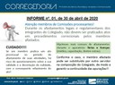 Informe N° 01 de 30.04.2020
