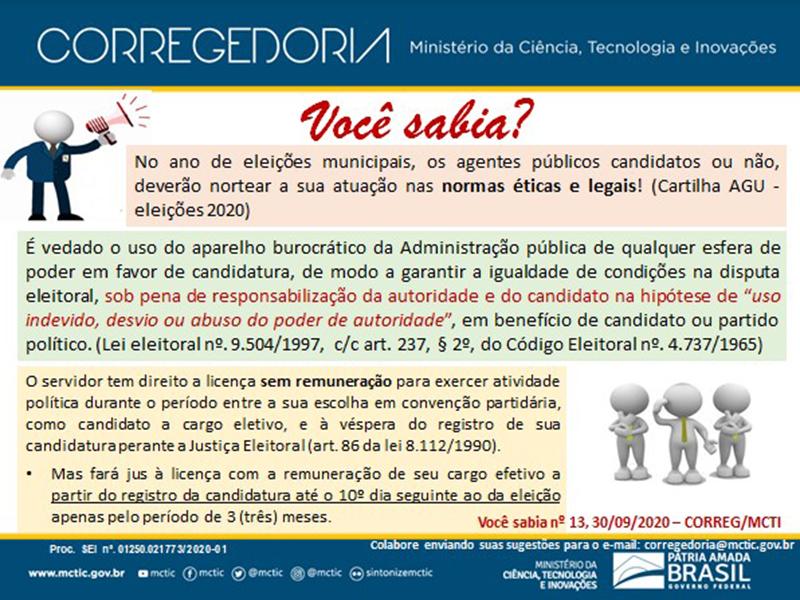 Você sabia? N° 13 de 30.09.2020