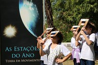 MAST e ON realizam observação do Eclipse Solar em Ipanema
