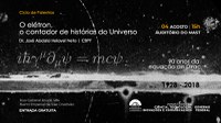 Ciclo de Palestras - Elétron, o contador de histórias do Universo