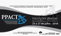 Inscrições abertas para mestrado do PPACT