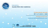 Abertas as inscrições para o projeto 'Olhai pro Céu Carioca'