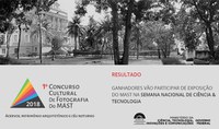 Anúncio dos vencedores do 1º Concurso Cultural de Fotografia