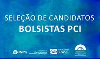 Resultado preliminar - Seleção de bolsas PCI