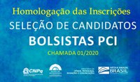 Homologação das Inscrições: Seleção de Bolsas PCI