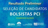 Seleção de Bolsas PCI: Resultado da Interposição