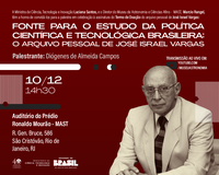 Com a presença da ministra Luciana Santos, arquivo pessoal de José Israel Vargas será doado ao MAST