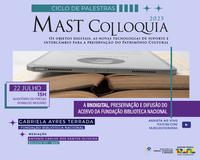 Colloquia terá palestra de Gabriela Terrada da FBN