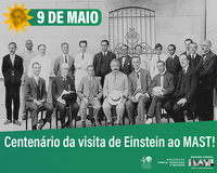 MAST celebra centenário da visita de Einstein ao Brasil