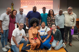 Equipe da comunicação social do MAST