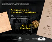 X Encontro de Arquivos Científicos