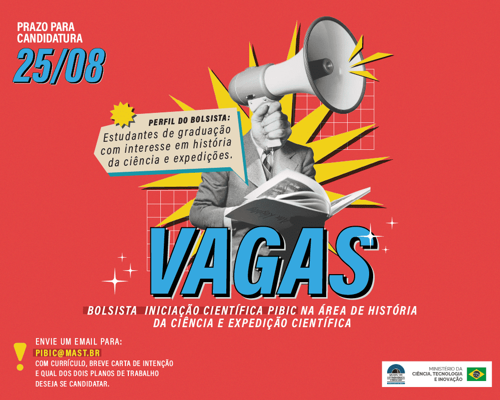 Vagas para bolsa PIBIC