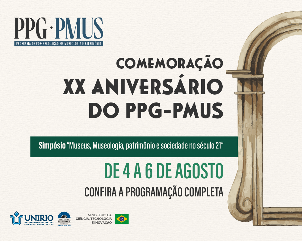 Comemoração XX Aniversário do PPG-PMUS