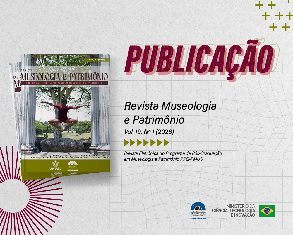 Capa da revista Museologia e Patrimônio