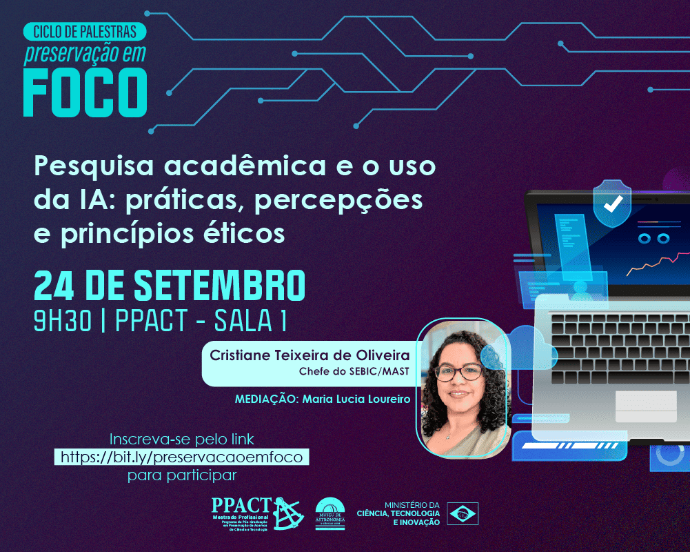Preservação em Foco no dia 24 de setembro