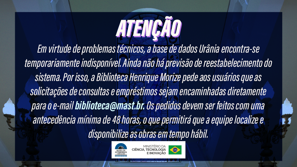 Problemas técnicos na base Urânia
