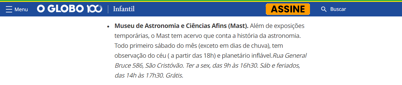Museu de Astronomia e Ciências Afins