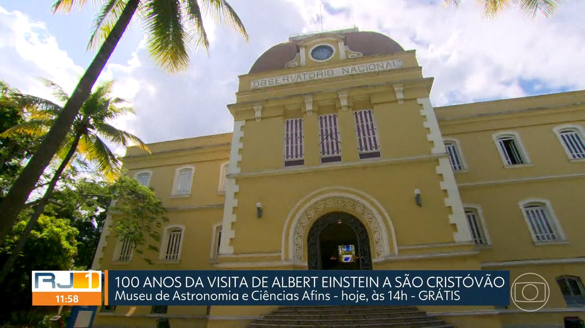 100 anos da visita de Albert Einstein a São Cristóvão