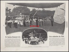 O dirigível e a visível semelhança com o ultraleve