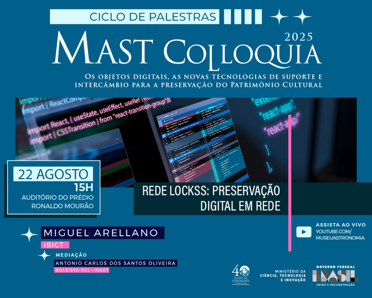 Evento conta com participação de pesquisador do IBICT