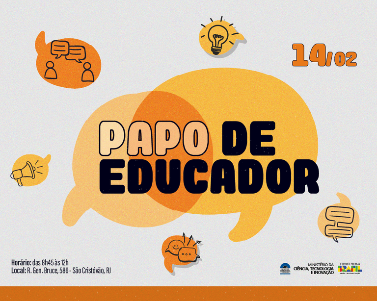 Inscrições abertas para o Papo de Educador!
