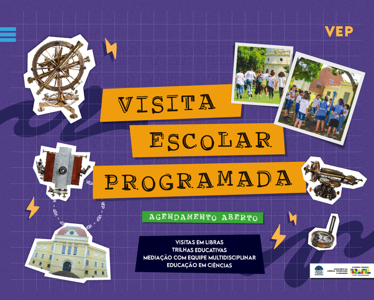 Inscrições Abertas para a Visita Escolar Programada 2025 do MAST