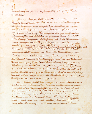 Manuscrito da Academia de Ciências