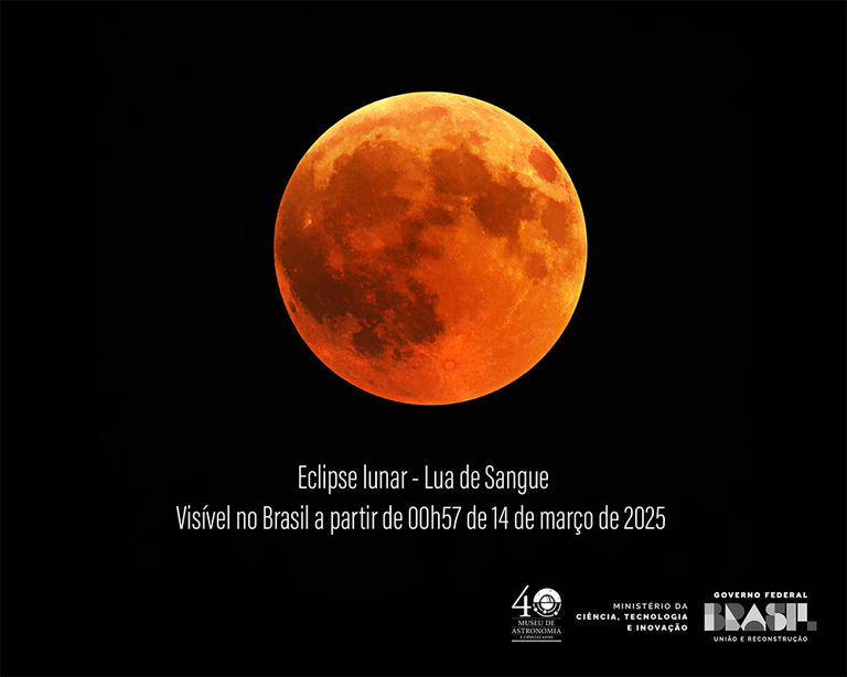 Eclipse lunar poderá ser observado nesta sexta-feira (14) em todo o país