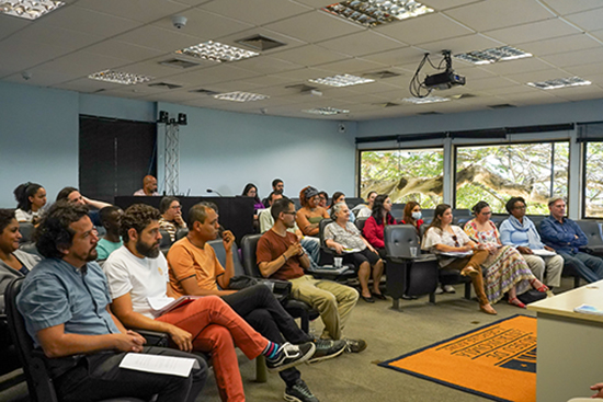 Auditório durante a XXX Jornada PIBIC/MAST