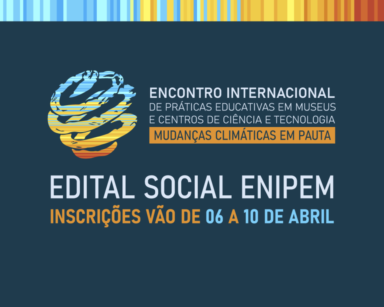 Inscrições vão de 6 a 10 de abril