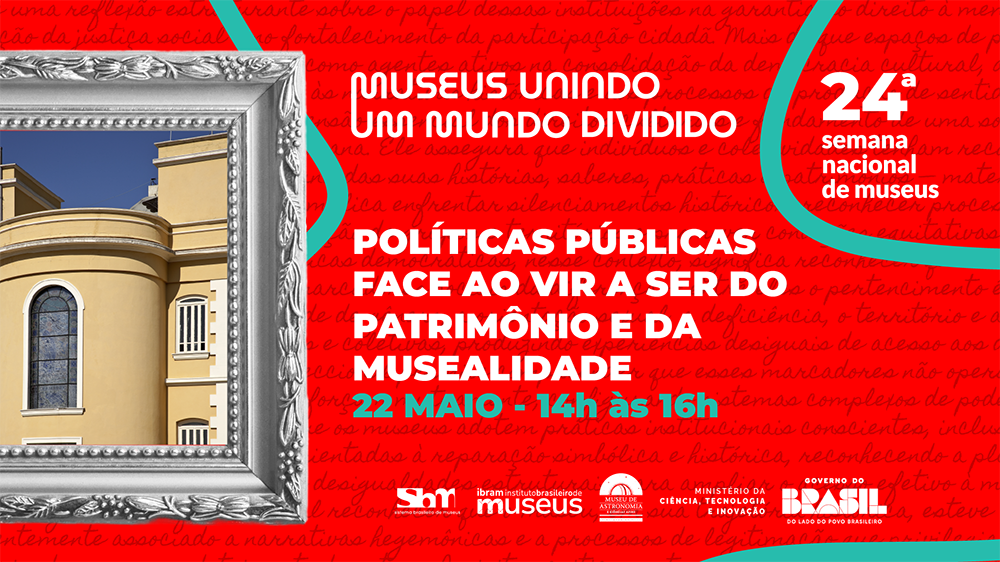 Link ao vivo Semana Nacional de Museus