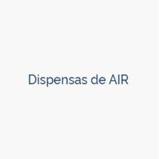 Dispensas de AIR