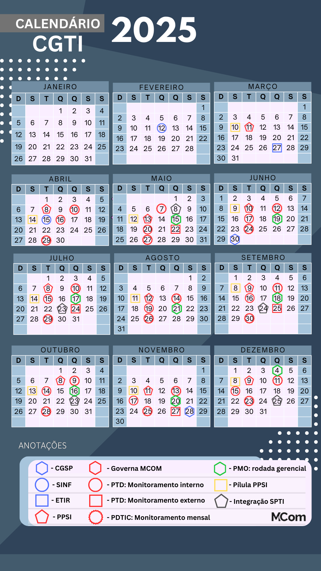 calendario 2025