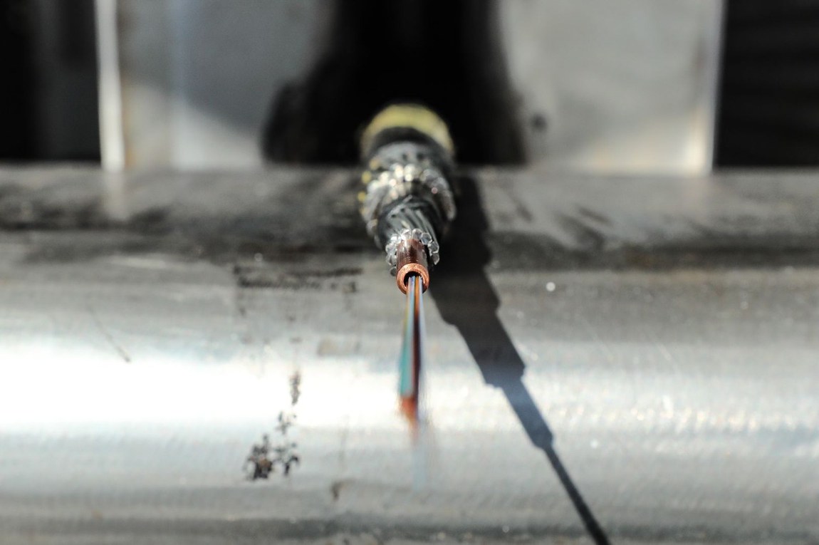 cabo de fibra óptica