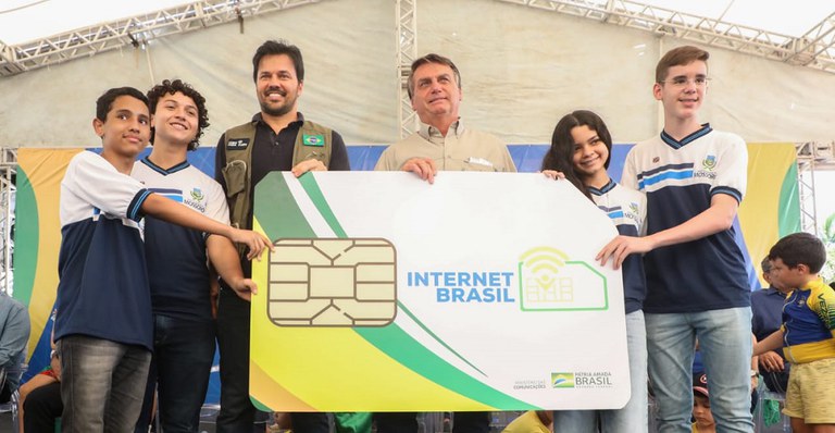 Cerimônia alusiva ao Internet Brasil