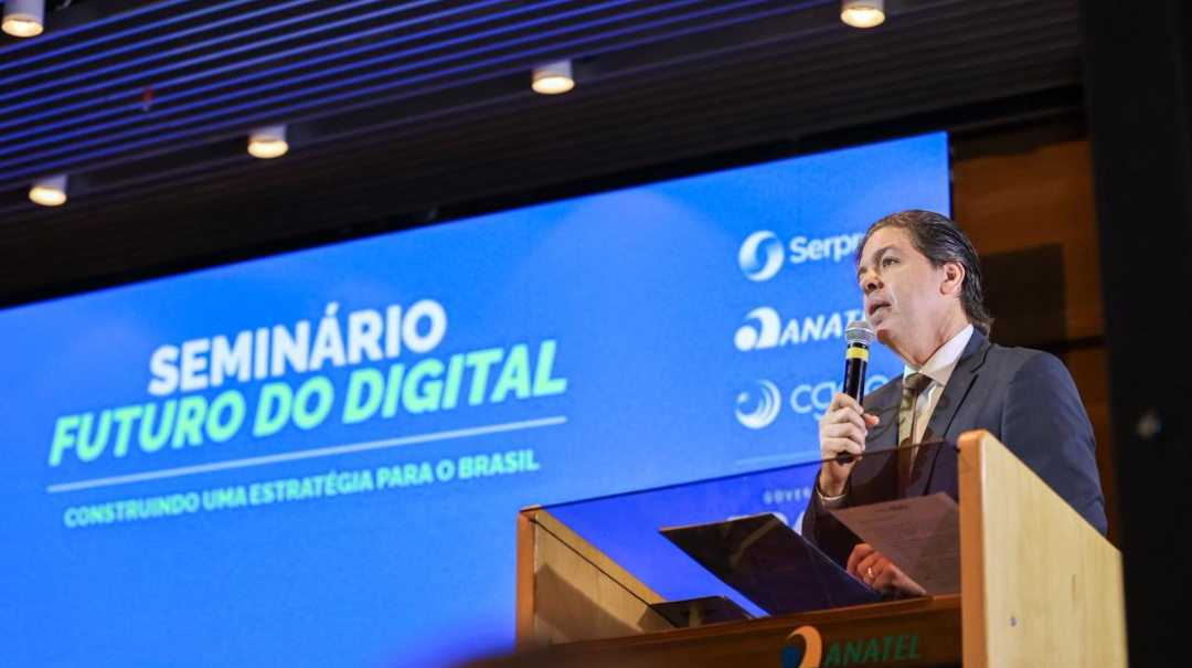 Na abertura do Seminário Futuro Digital, Frederico de Siqueira Filho falou sobre políticas em construção para tornar o país soberano em infraestrutura digital