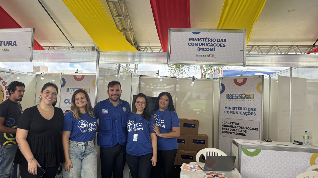 Máquinas foram doadas pelo Ministério das Comunicações durante passagem do Governo do Brasil na Rua por João Pessoa