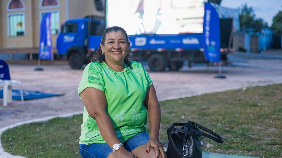 A autônoma Raimunda Lima de Sousa