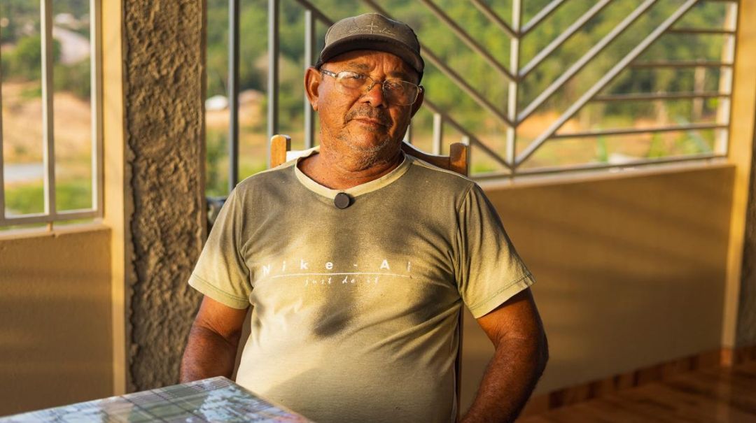 Aposentado José Araújo Silva / FOTO: Divulgação/EAF 