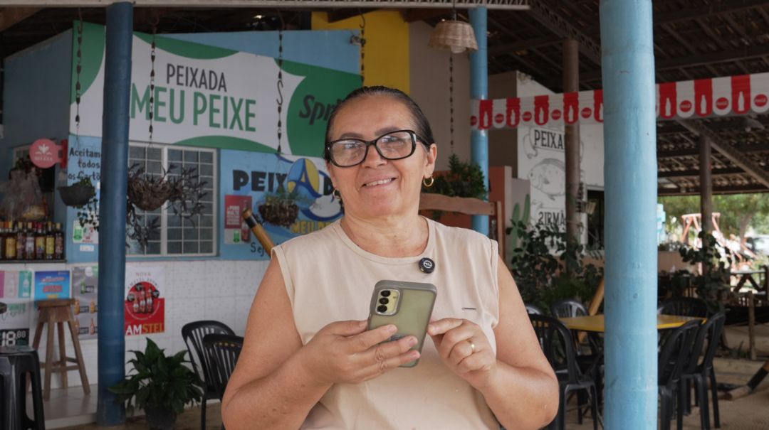 Dona Vânia, moradora de Pedrinhas (PE)| Foto: Henfil/MCom