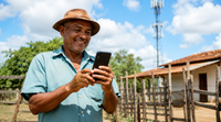 Mais de 90 mil moradores que vivem em áreas remotas terão acesso à internet de qualidade e telefonia móvel