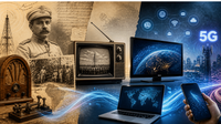 Do rádio ao 5G, as comunicações avançaram a ponto de não só conectar pessoas, mas promover uma revolução em diversos setores da sociedade
